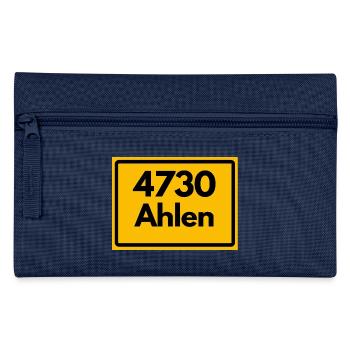 ALTE POSTLEITZAHL PLZ RETRO 4730 AHLEN NRW - Federtasche - Hellblau - Vorne