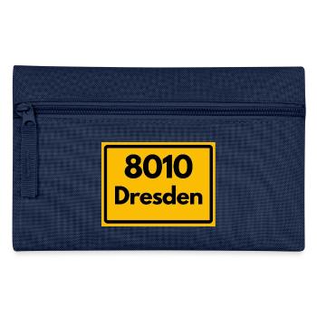 ALTE POSTLEITZAHL PLZ 8010 DRESDEN SACHSEN - Federtasche - Hellblau - Vorne