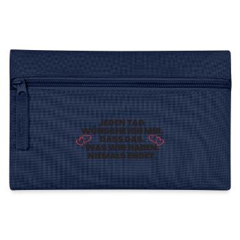 Ich liebe dich Lieblingsmensch - Federtasche - Hellblau - Vorne