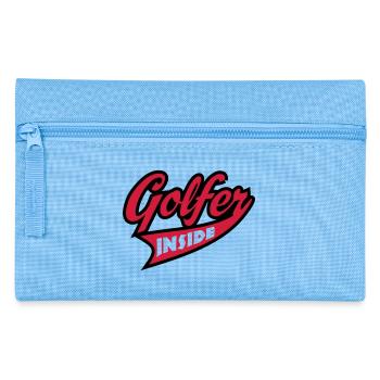Golf - Federtasche - Hellblau - Vorne