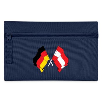 Drapeau de l’Allemagne et drapeau de l’Autriche - Trousse - bleu clair - Devant