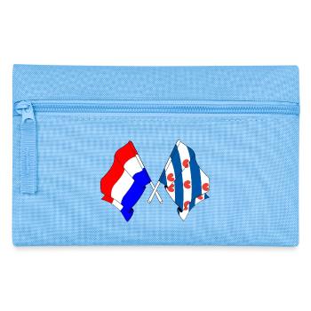 Drapeau des Pays-Bas, Frise croisé - Trousse - bleu clair - Devant