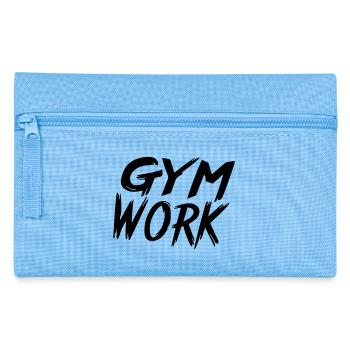 travail en salle de sport - Trousse - bleu clair - Devant