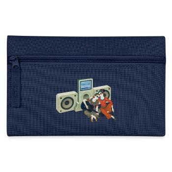 PEACE LOVERS - nice people - Trousse - bleu clair - Devant
