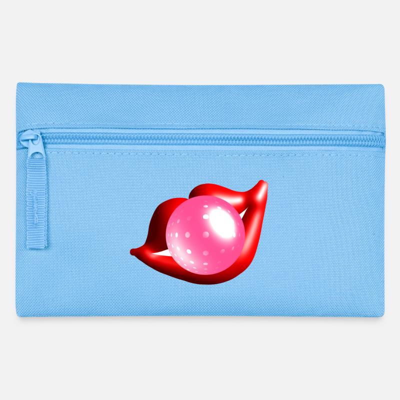 Bubble gum bubble - Pencil Case - light blue