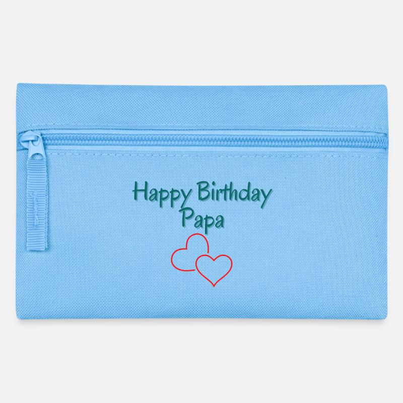 Joyeux anniversaire papa de l’anniversaire préféré - Trousse - bleu clair