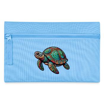 Turtle - Pencil Case - light blue - Front