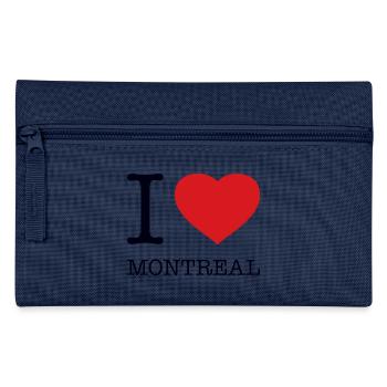 I LOVE MONTREAL - Federtasche - Hellblau - Vorne