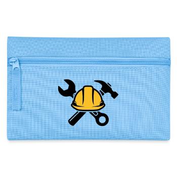 Artisans et ouvriers du bâtiment | Logo de l’outil - Trousse - bleu clair - Devant
