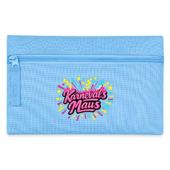 Carnival Mouse - Carnival Gift - Pencil Case - light blue - Front