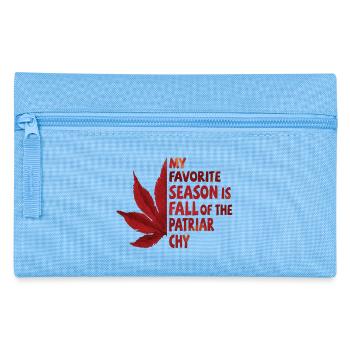 Ma saison préférée est La Chute du Patriarcat - Trousse - bleu clair - Devant