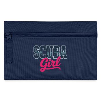 Scuba Girl Tauch-Design - Federtasche - Hellblau - Vorne