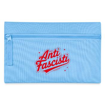 SIAMO TUTTI ANTIFASCISTI ! 🏴 - Trousse - bleu clair - Devant