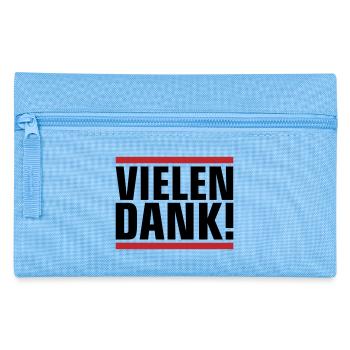 Vielen Dank Dankeschön - Federtasche - Hellblau - Vorne
