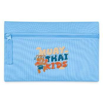 Muay Thai Kids – Box-Bär - Federtasche - Hellblau - Vorne
