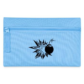 Bombe - Federtasche - Hellblau - Vorne