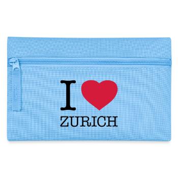 I LOVE ZURICH Zürich - Federtasche - Hellblau - Vorne
