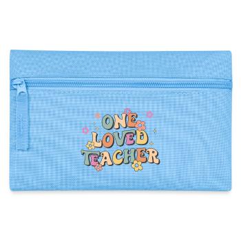 Ein geliebter Lehrer - Federtasche - Hellblau - Vorne
