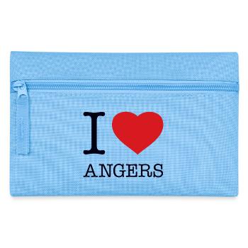I LOVE ANGERS - Pencil Case - light blue - Front