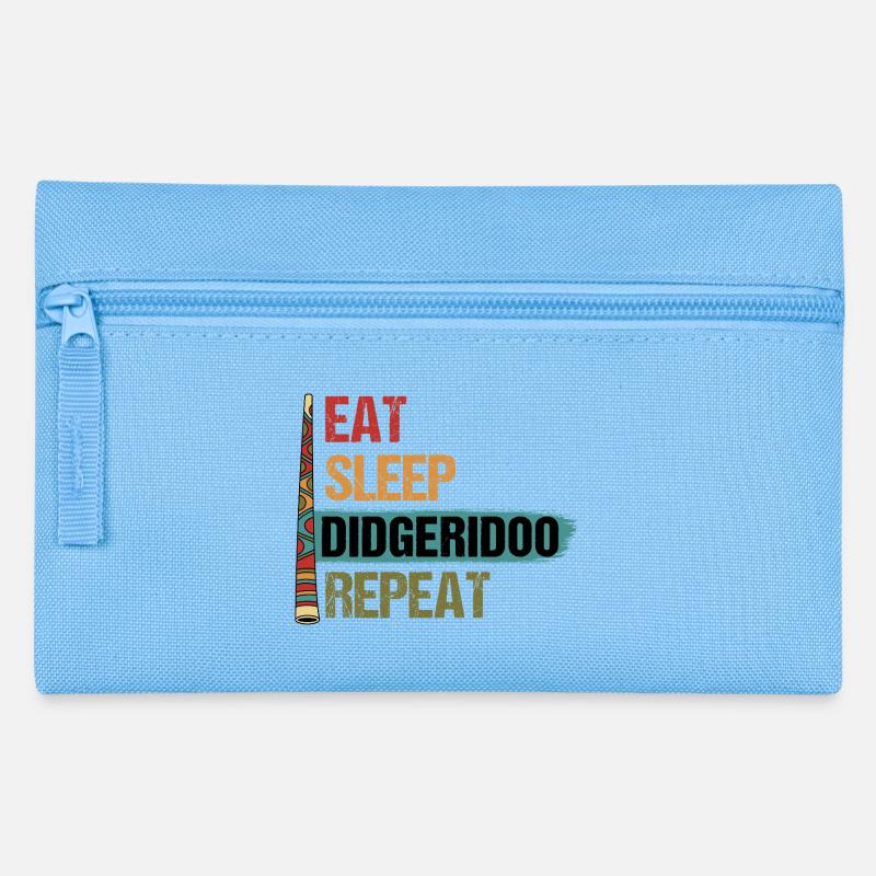 Mange Dors Didgeridoo Répète - Trousse - bleu clair