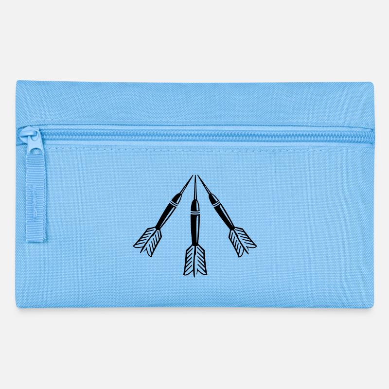 Darts - Federtasche - Hellblau