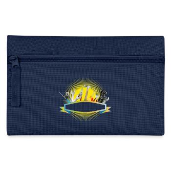 radiant banner and tools - Pencil Case - light blue - Front