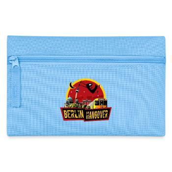 Berlin Kater - Federtasche - Hellblau - Vorne