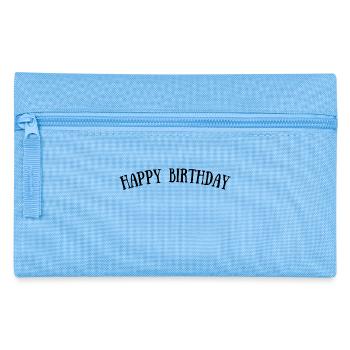 Bon anniversaire - Trousse - bleu clair - Devant