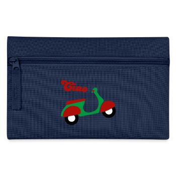 Scooter Ciao Italy Holiday Joie de vivre Fan happy - Trousse - bleu clair - Devant