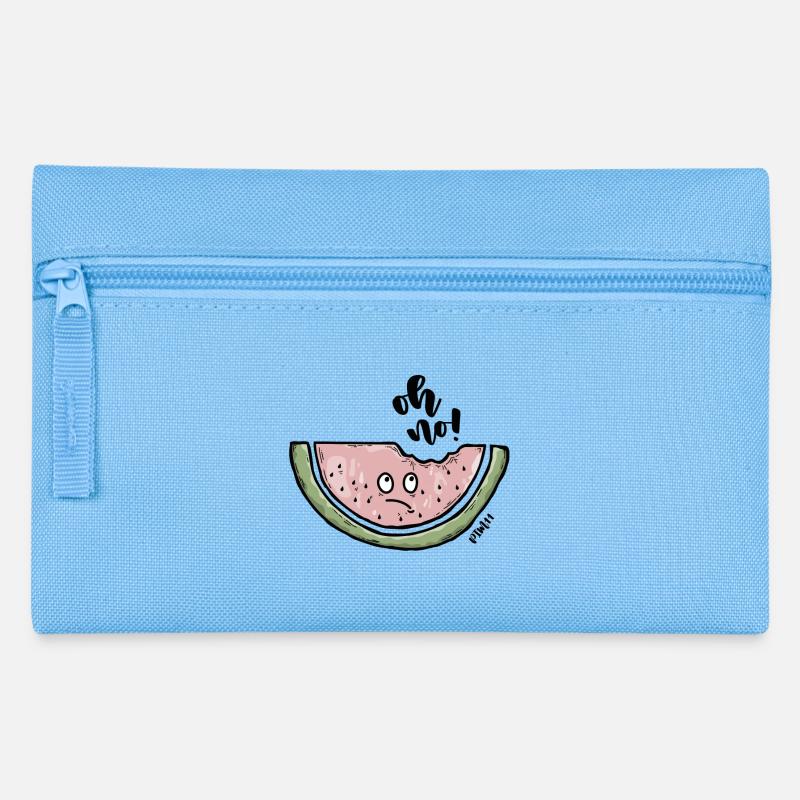 Pastèque - Trousse - bleu clair