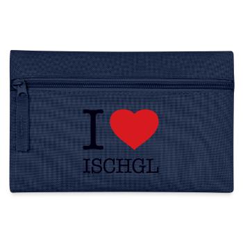 I LOVE ISCHGL - Federtasche - Hellblau - Vorne
