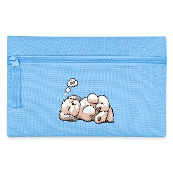 Bolonka Zwetna Bolonkabesitzer Bolonkaliebhaber - Federtasche - Hellblau - Vorne