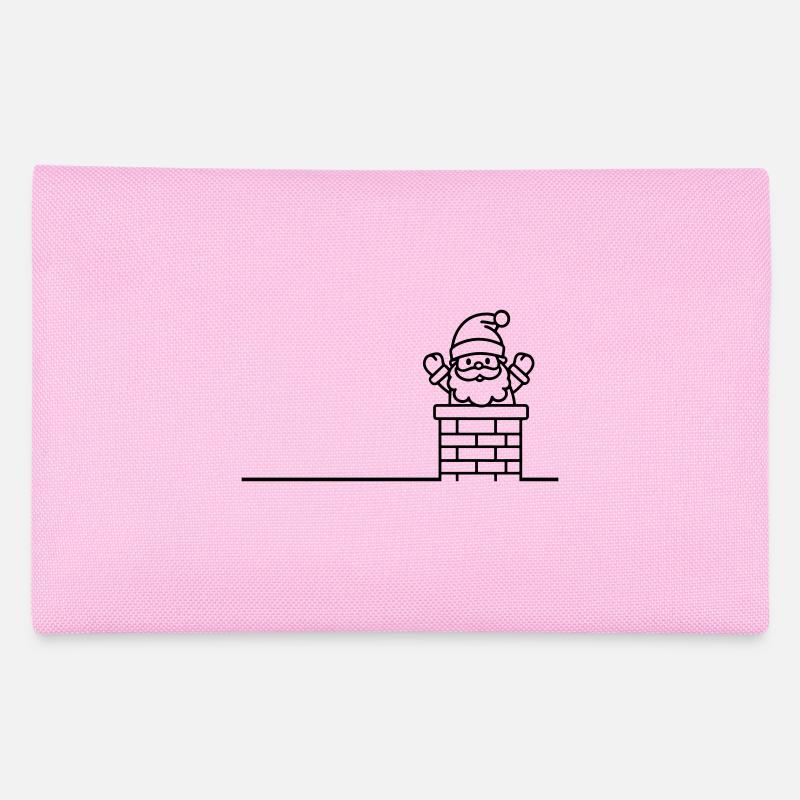 Père Noël Cheminée Noël Trousse