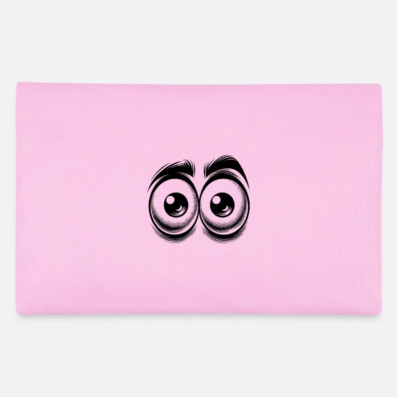 De drôles d’yeux avec un regard fixe Trousse
