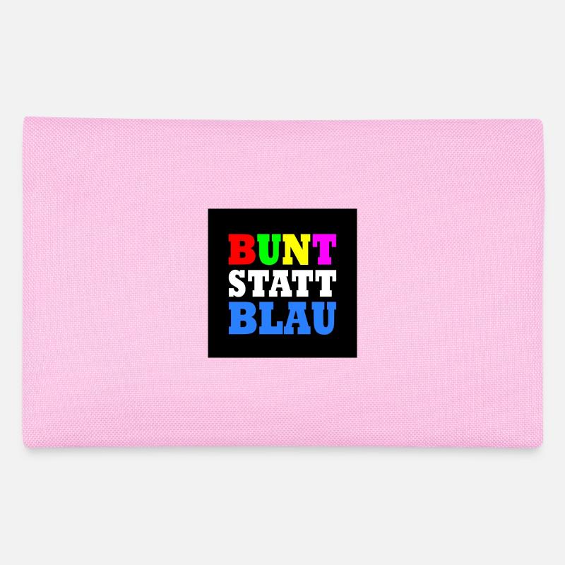Bunt statt blau Federtasche