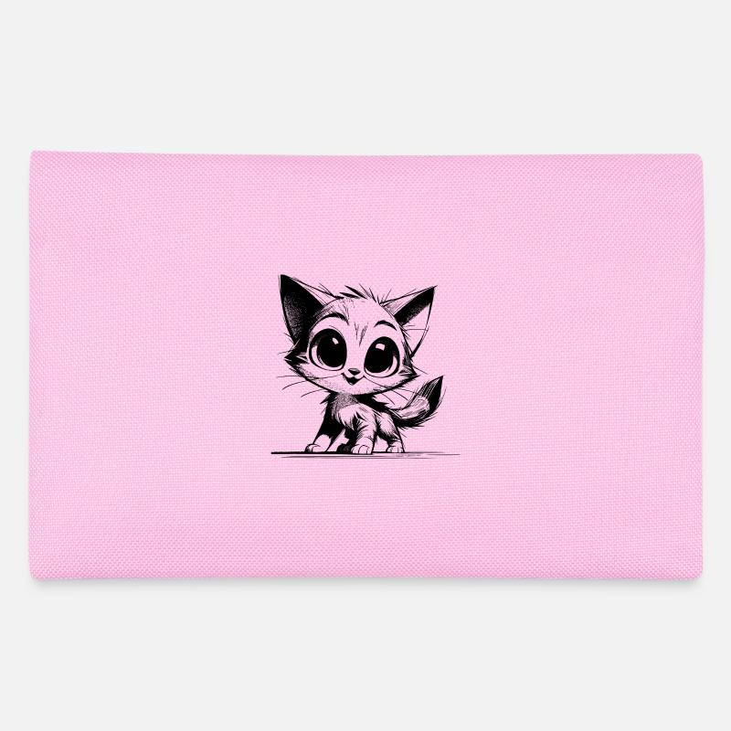 Crayon mignon dessin chats yeux de bébé Trousse
