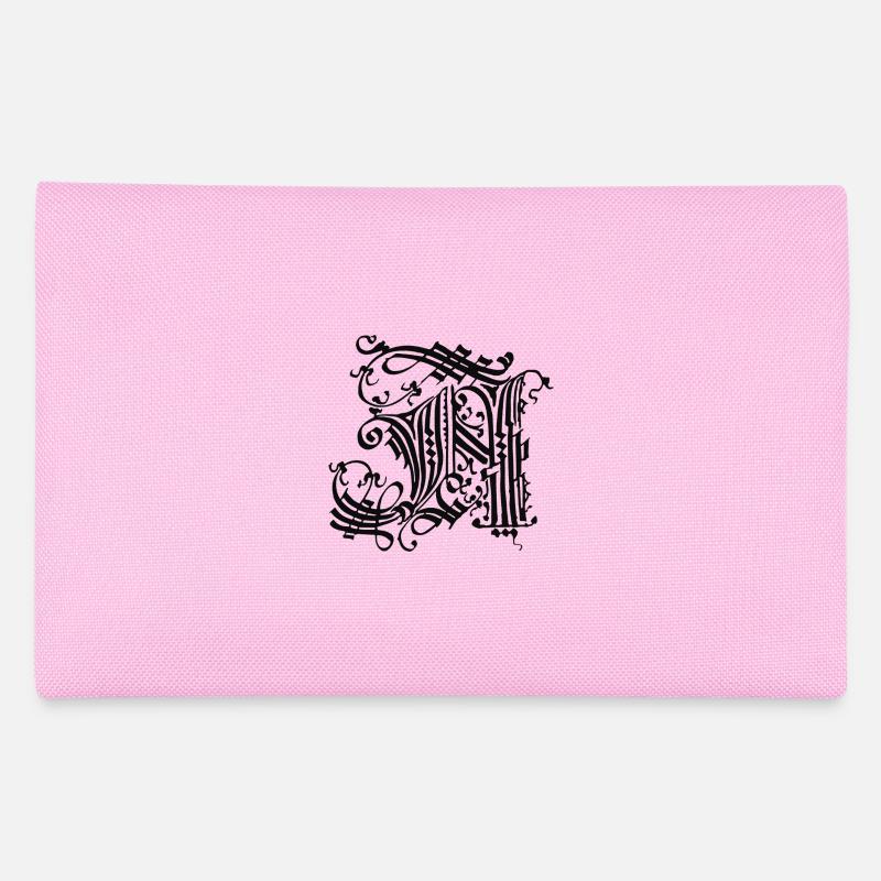 Medieval Core Mittelalter Initialen N Castle Core - Federtasche - Rosa