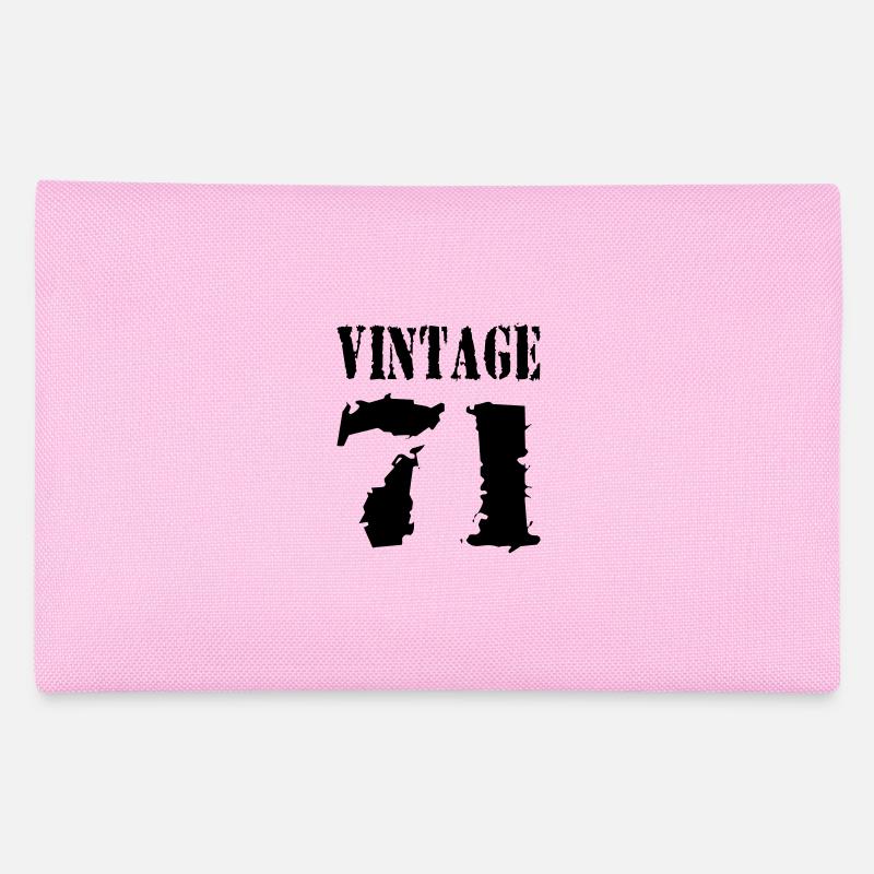 Vintage 1971 - Millésime 71 - Party Vector Trousse