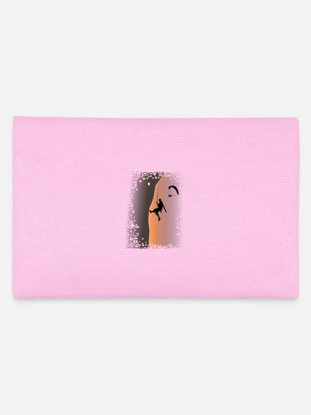 Cadeaux escalade bouldern - rock climbing Klettern - Trousse - rose - Dos