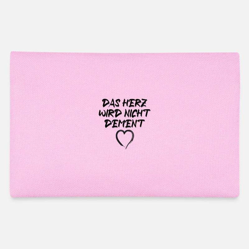 Herz Dement - Federtasche - Rosa