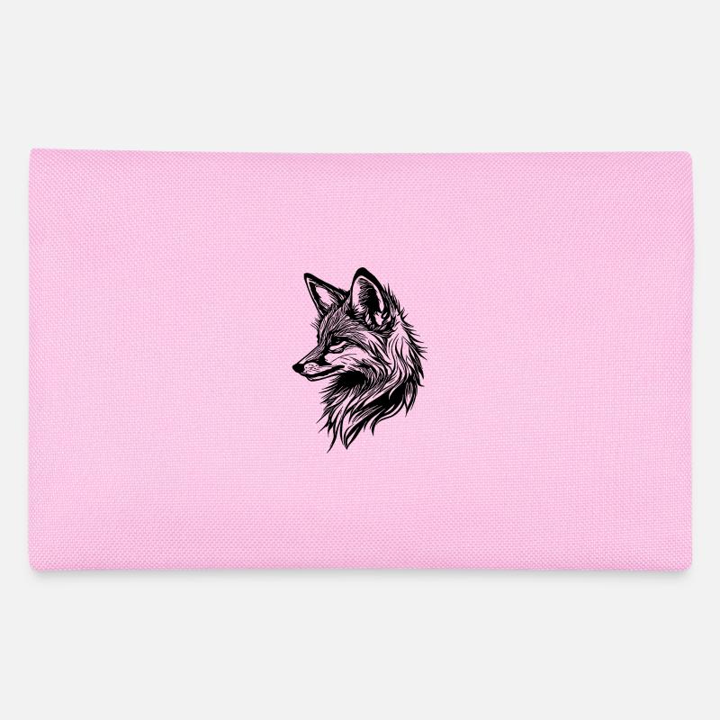 Renard élégant mignon à l’encre de tatouage Trousse