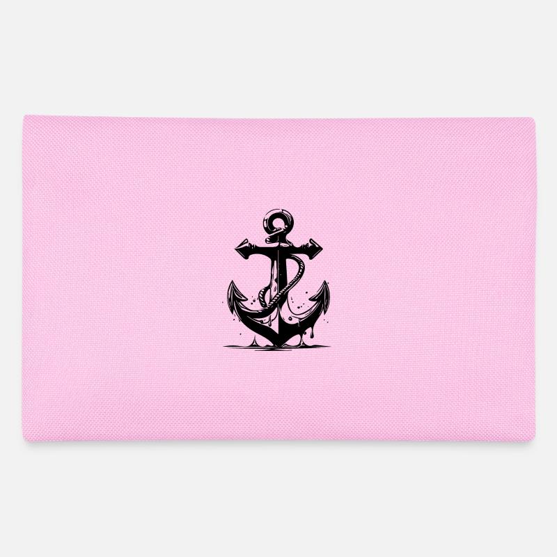 Ancre humide vintage ancienne avec corde Trousse