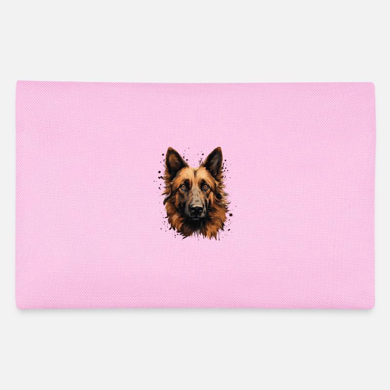 Belgian Shepherd Dog Breed Face Pencil Case