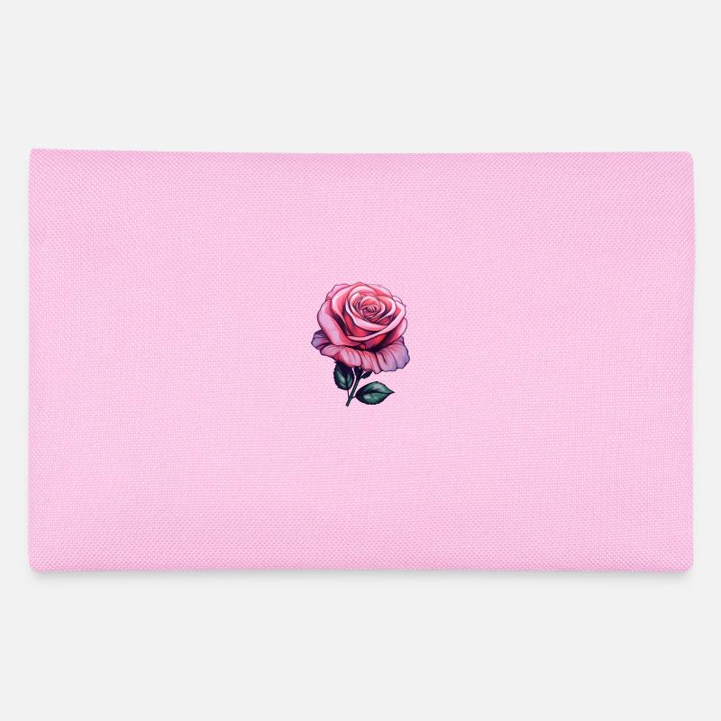 Rose Pastellfarbe Pink Federtasche