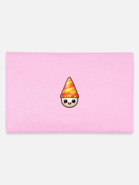 Candy Corn Halloween Kawaii - Pencil Case - pink - Back