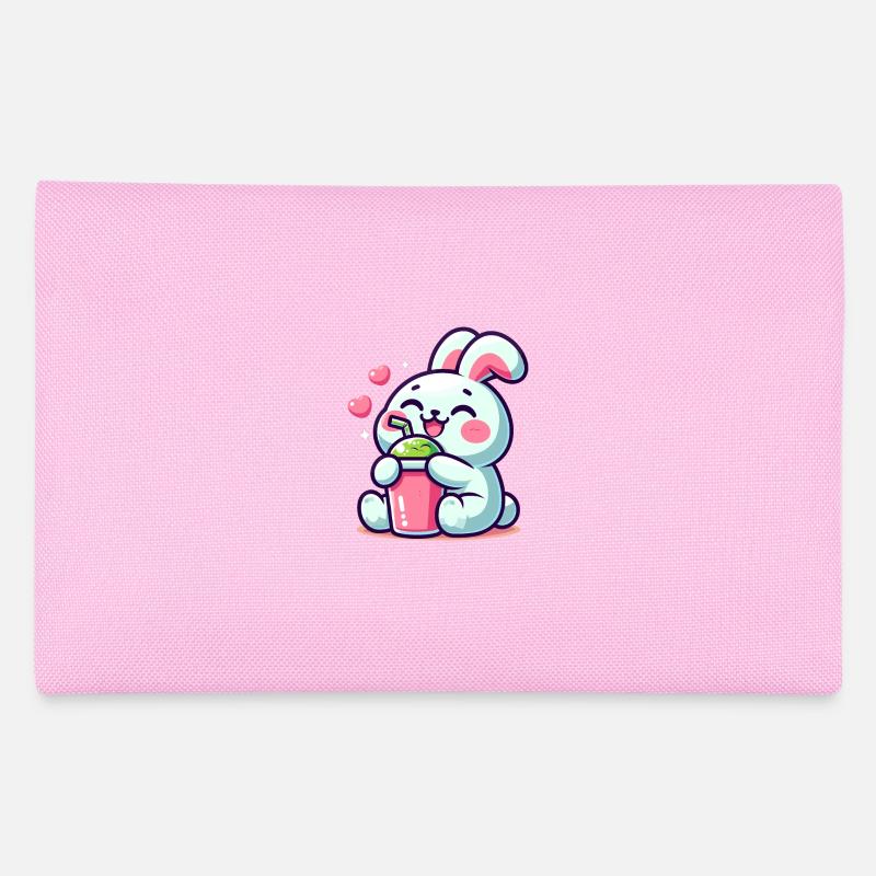 Bubble Tea Lapin Kawaii Trousse