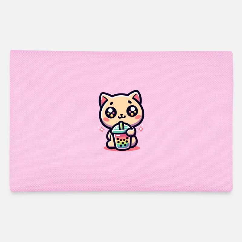 Chat Bubble Tea Boba Kawaii Trousse