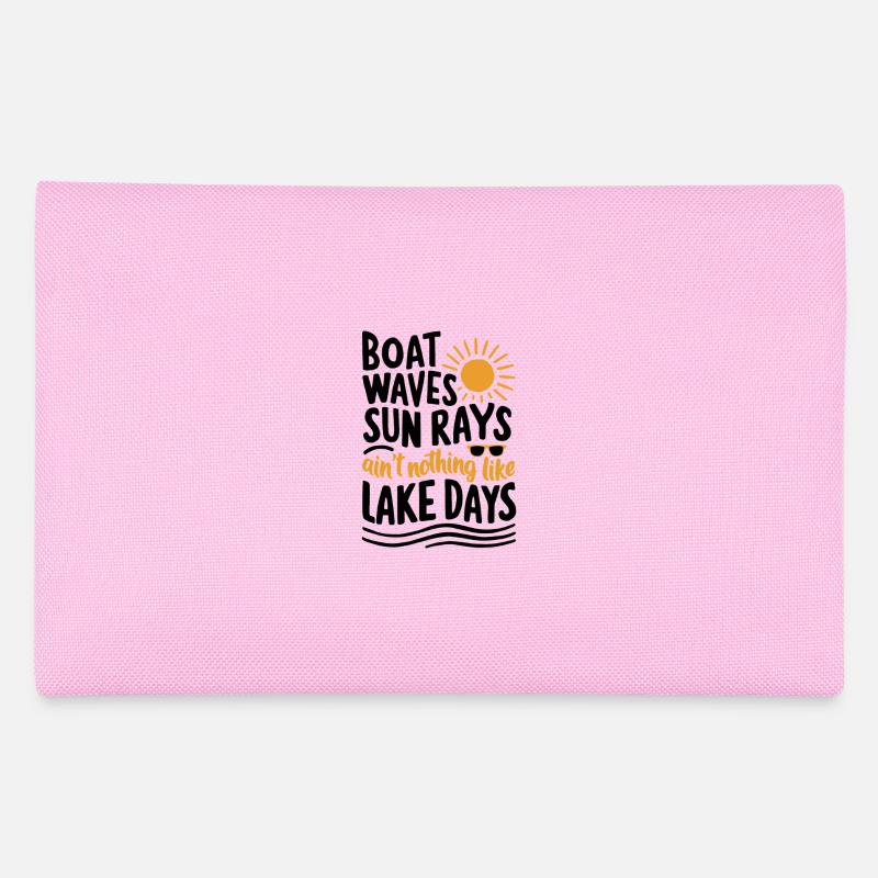 Bateau, vagues, rayons de soleil, journées en mer, été, vacances Trousse