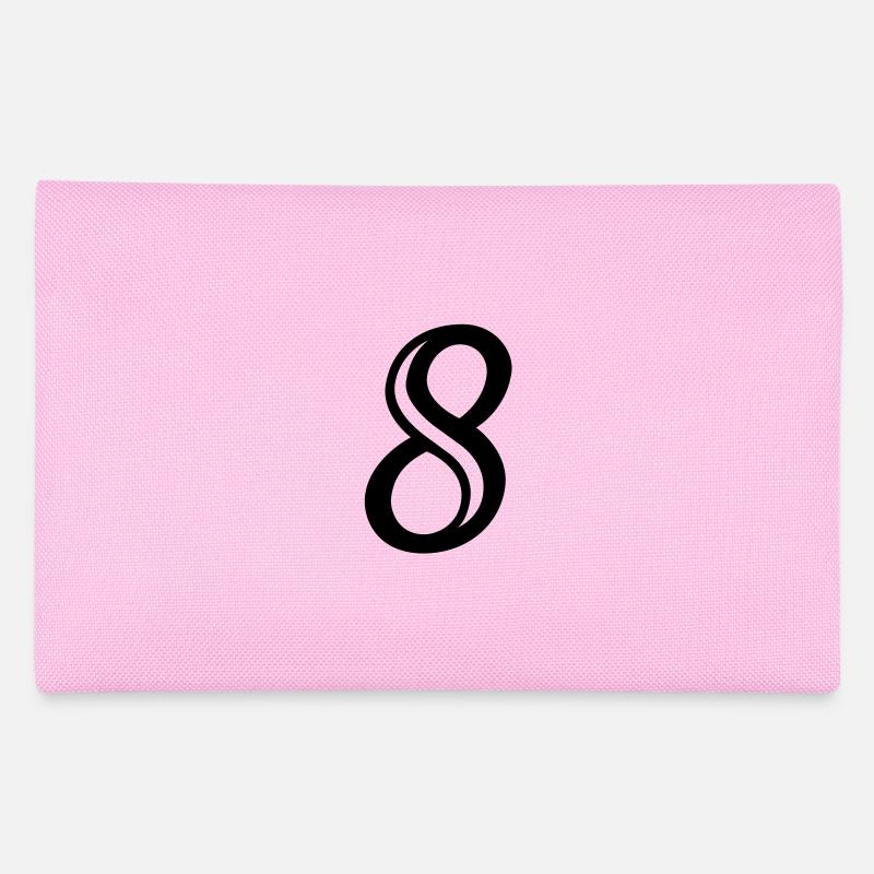 Decorated Number 8 Eight Pencil Case