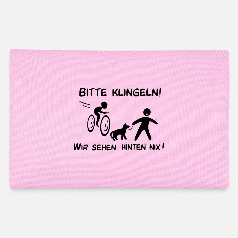Bitte klingeln! Radfahrer-Hund Federtasche
